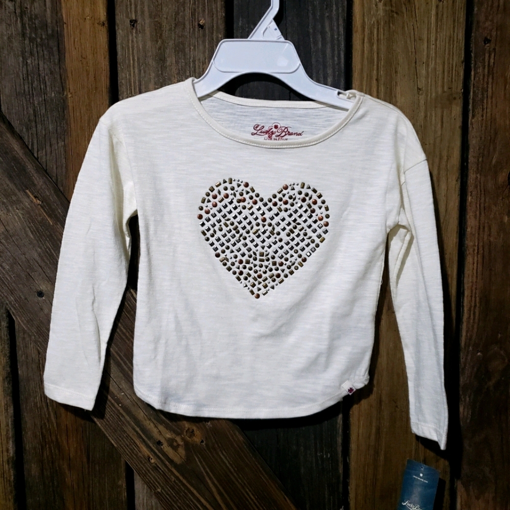 Girls Lucky Long Sleeve Tee